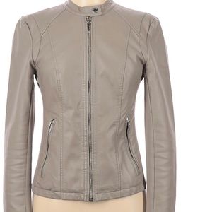 Express faux leather jacket